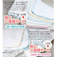 Double Gauze Baby Handkerchief Plain 5 Pcs 35cm / 嬰幼兒紗巾