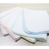 Double Gauze Baby Handkerchief Plain 5 Pcs 35cm / 嬰幼兒紗巾