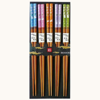 Japanese Chopstick Sakura Rabbit 5 piece set