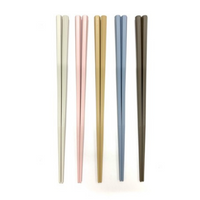 Japanese Antibacterial Color Hexagon Chopstick 5P - 23cm / 日本製六角抗菌筷子-五色