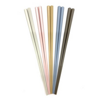 Japanese Antibacterial Color Hexagon Chopstick 5P - 23cm / 日本製六角抗菌筷子-五色