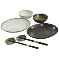 Made in Japan FUUSHU Gift Natural Style Side Dish Set